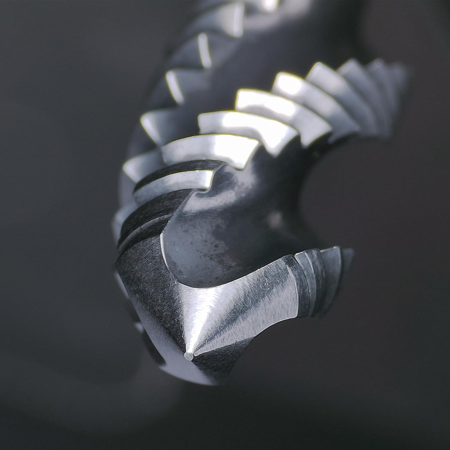 Tools M12 x 1.75 AlTiN Coating Spiral Flute Thread Tap, Metric Machine Threading Tap High Speed Steel Cobalt(HSSCo), Round Shank with Square End, H2 Tolerance, 2pcs