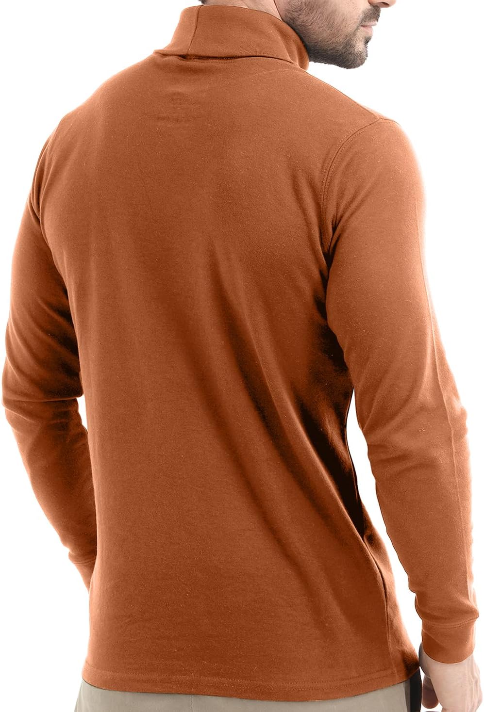 Utopia Wear Turtleneck Men Slim Fit UPF 50+ Lightweight Pullover Sweater Long Sleeves Top - Image 5