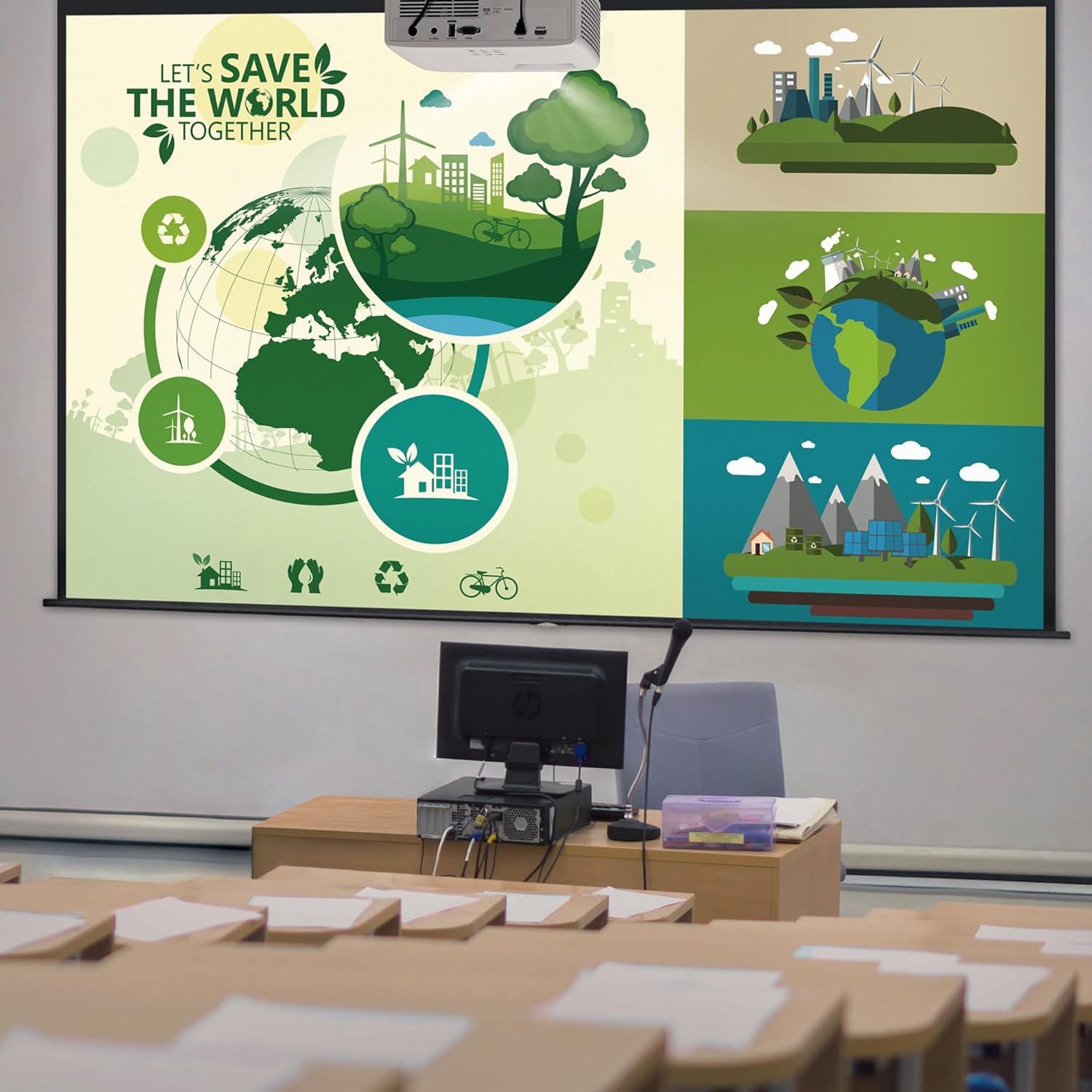 Optoma ZW350e 3D DLP Projector - 16:10 - White