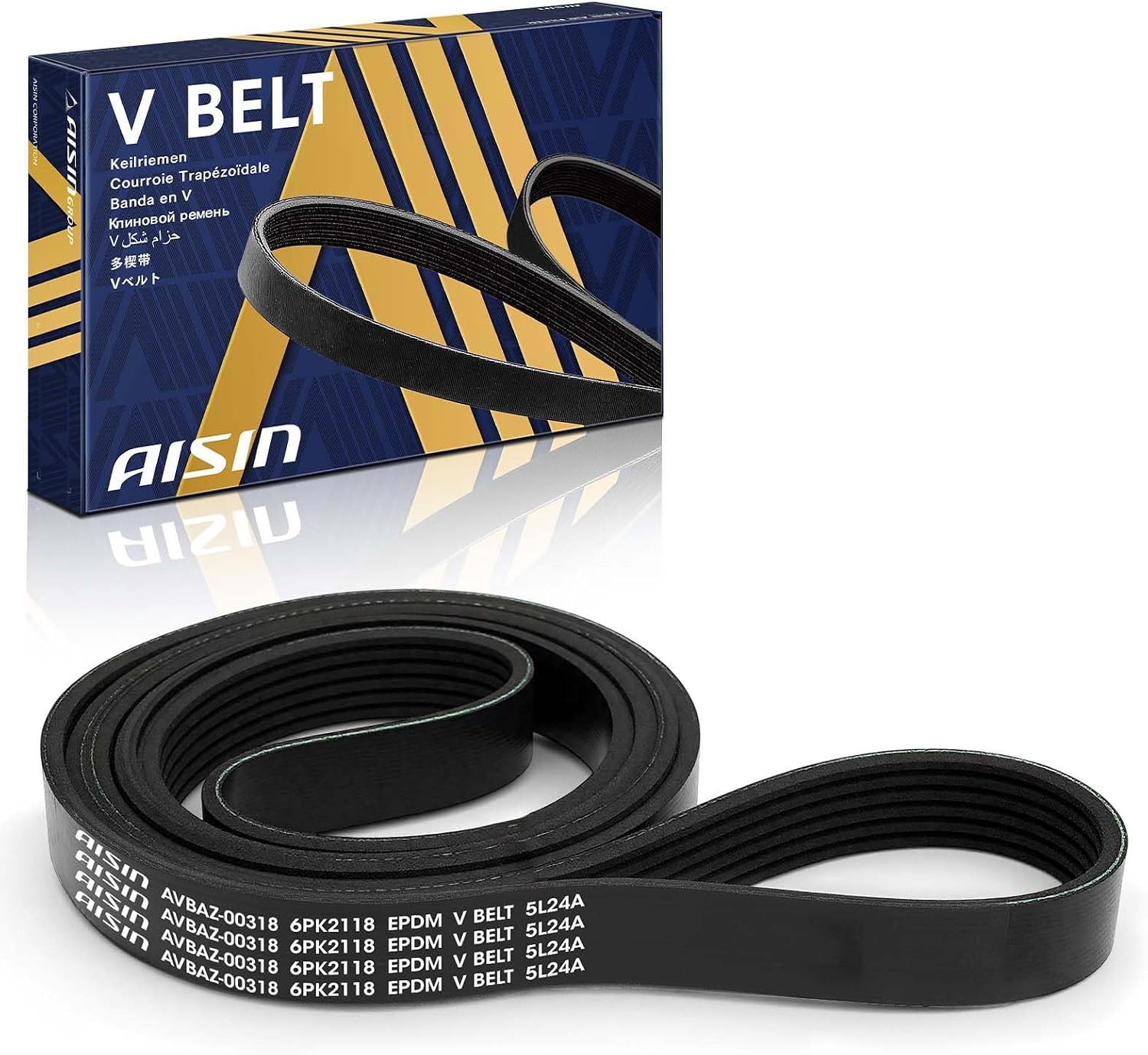AISIN Aftermarket Serpentine Belt AVBAZ-00318
