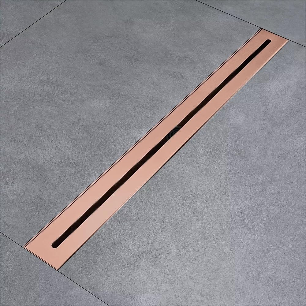 Linea estremamente stretta e lunga scarico a pavimento for balcone(Nickel,600mm)