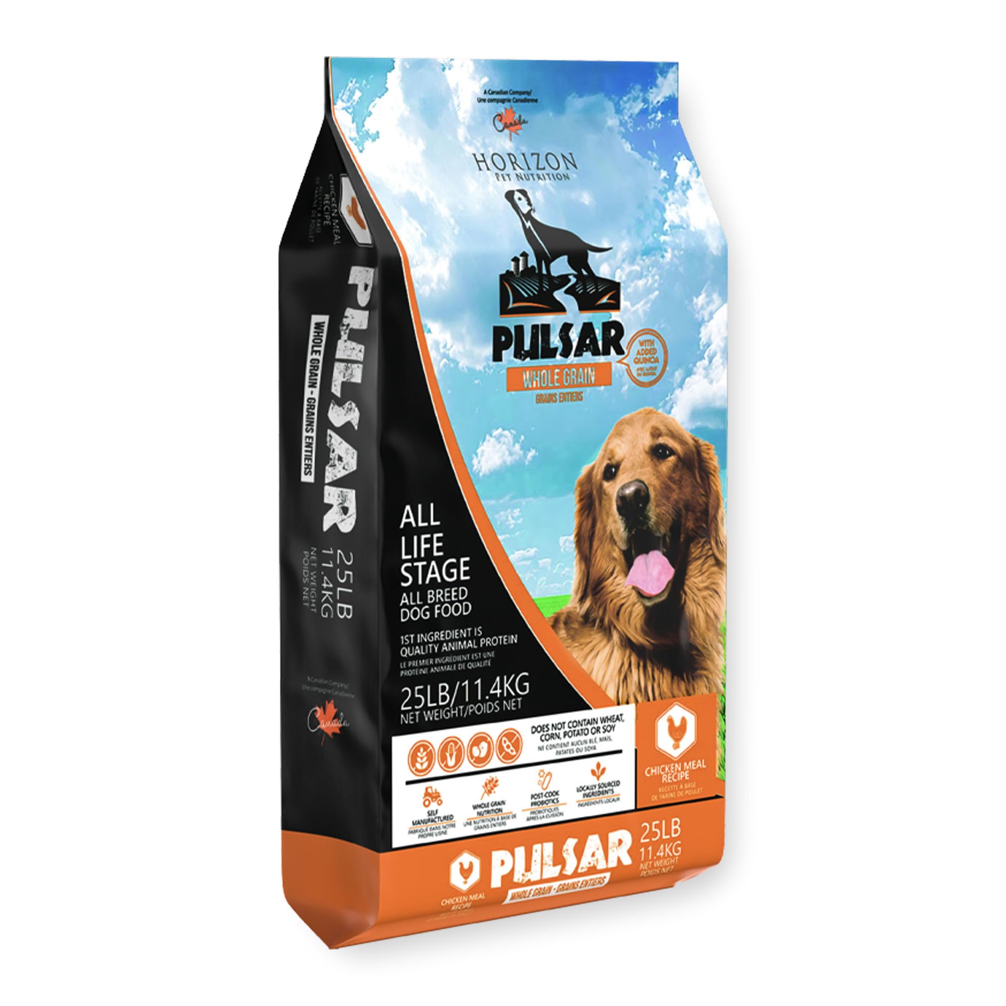 Amazon.com: Pulsar Premium Whole Grain Dog Food | Chicken Formula
