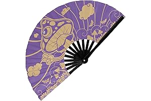 GloFX Rave Fan: The Groovy Mushroom - A Psychedelic Fan for EDM and Music Festivals