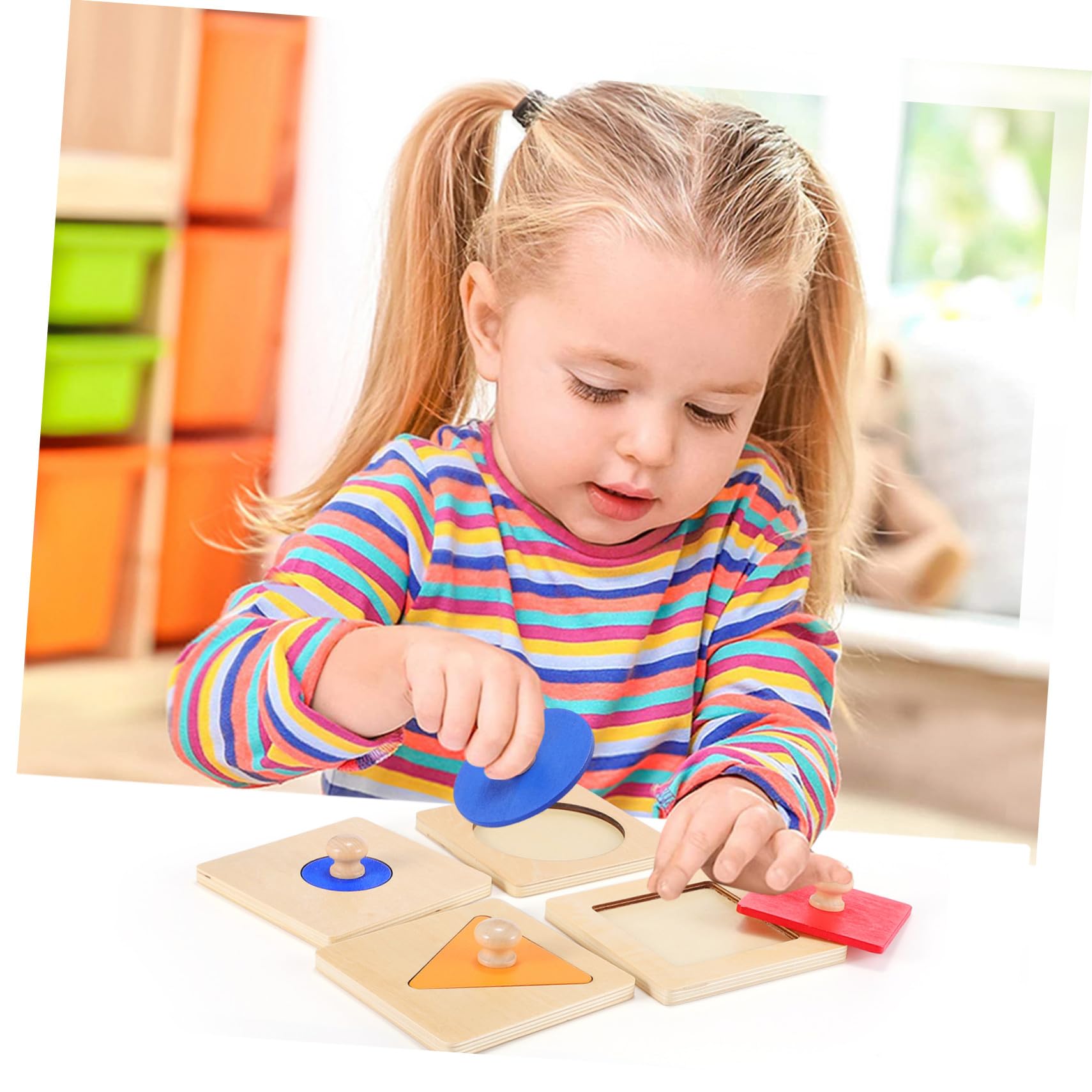 2 Juegos Juguetes Montessori para Bebés y Año con Caja de Monedas de Madera y Puzzles Geométricos Juguetes Educativos para Reconocimiento de Formas y Desarrollo Motriz