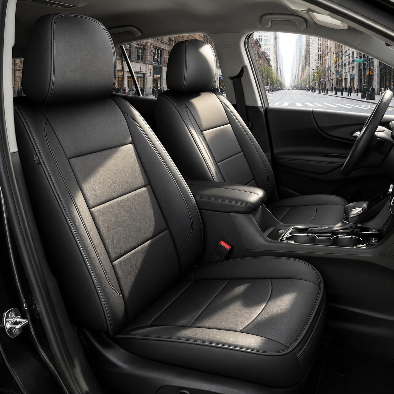 TTX LIGHTING Custom Fit for Chevrolet Equinox Seat Covers 2018-2024 5-Seats