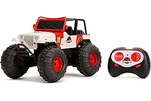 Jada Jurassic Park Feature Jeep Wrangler Unlimited Remote Control