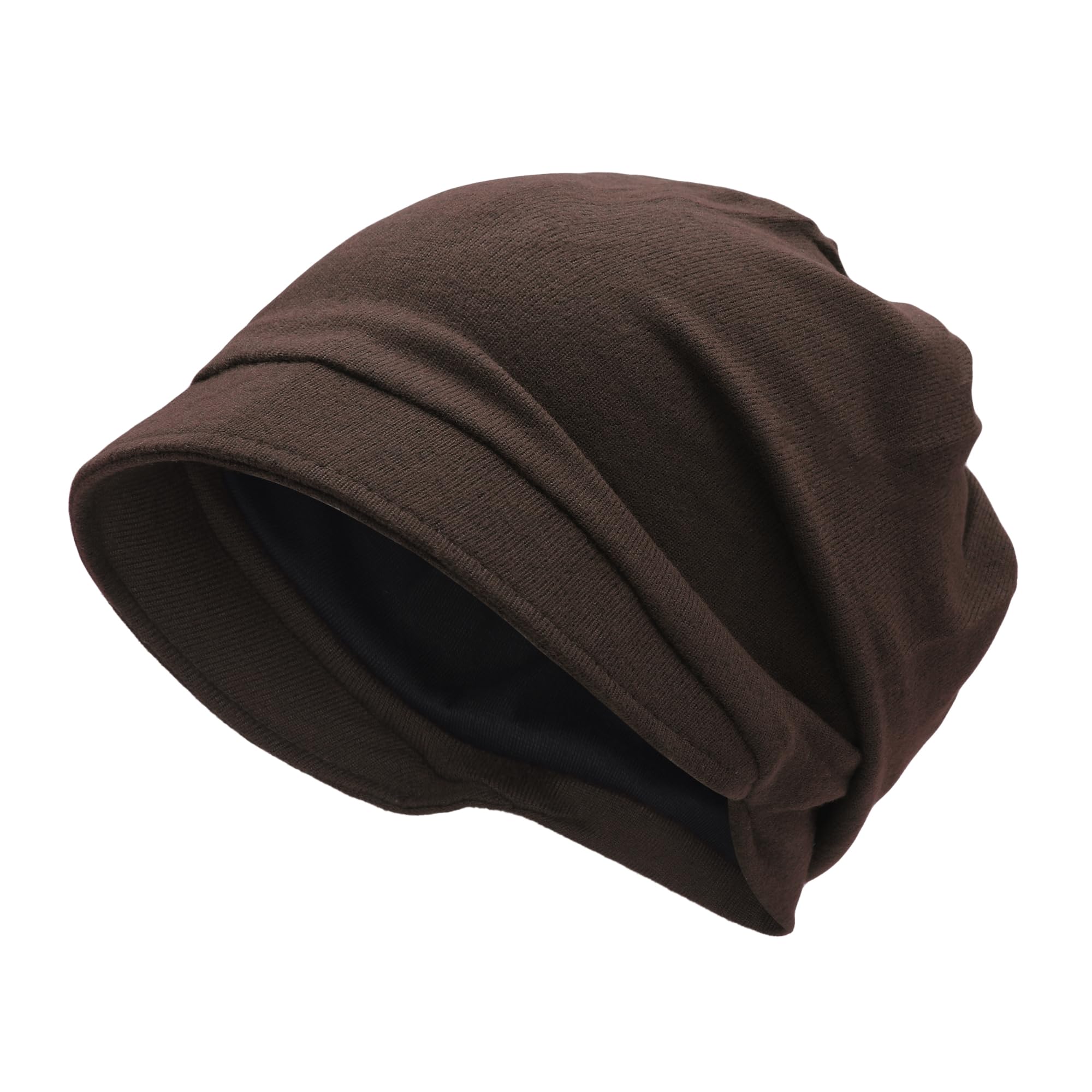 ZLYC Damen Strickmützen Winter Beanie mit Visierkrempe