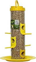SpikeZone Bird Feeder Hanging Grill for Balcony, Outdoor, Transparent, Robin, WILDLIFE_FEEDER
