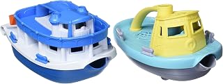 Green Toys Paddle Boat and Tug Boat Combo