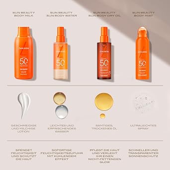 Lancaster Sun Beauty Body Milk SPF50 Güneş Sütü 175 ml
