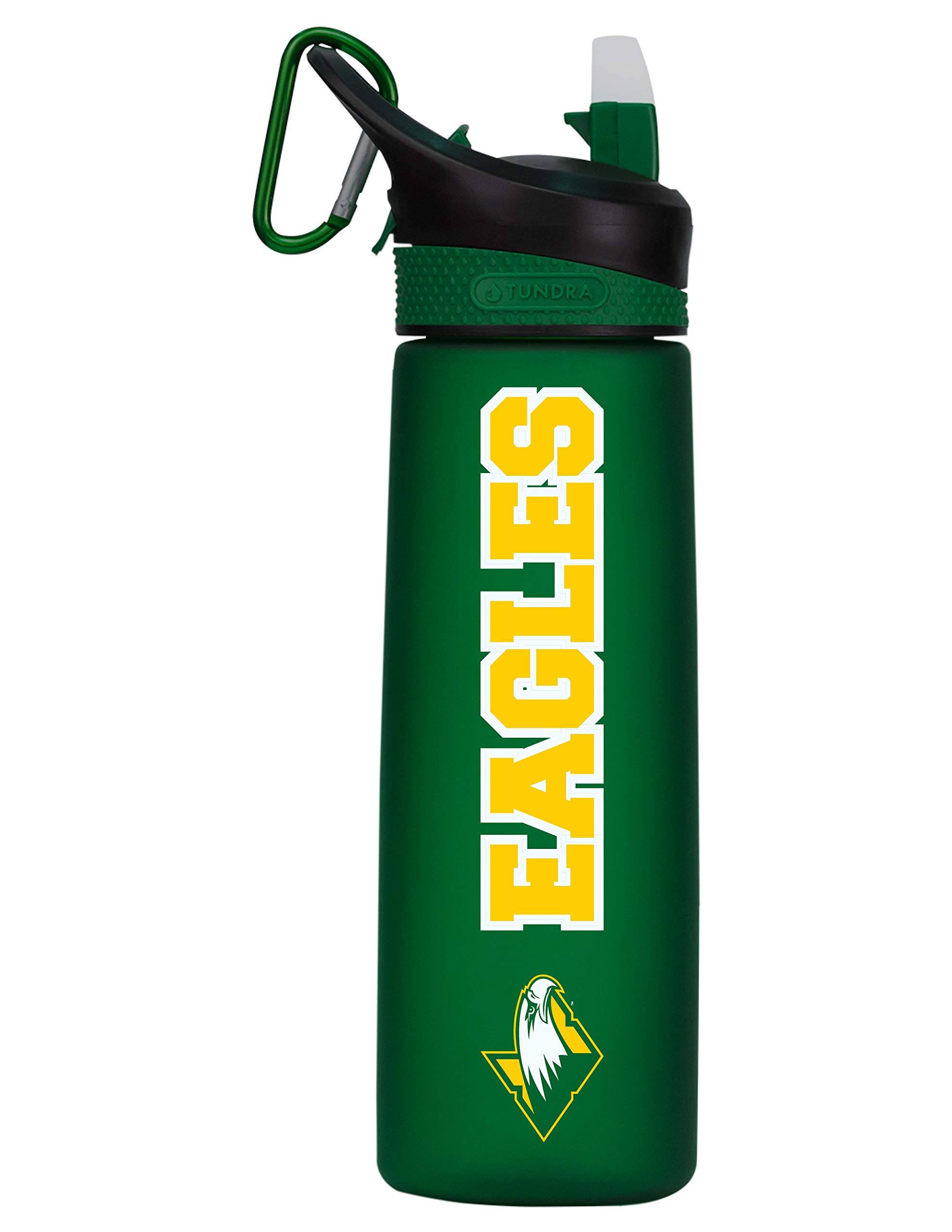 Concordia University Irvine Tritan Plastic Frosted Sport Water Bottle, Design-2 - Green
