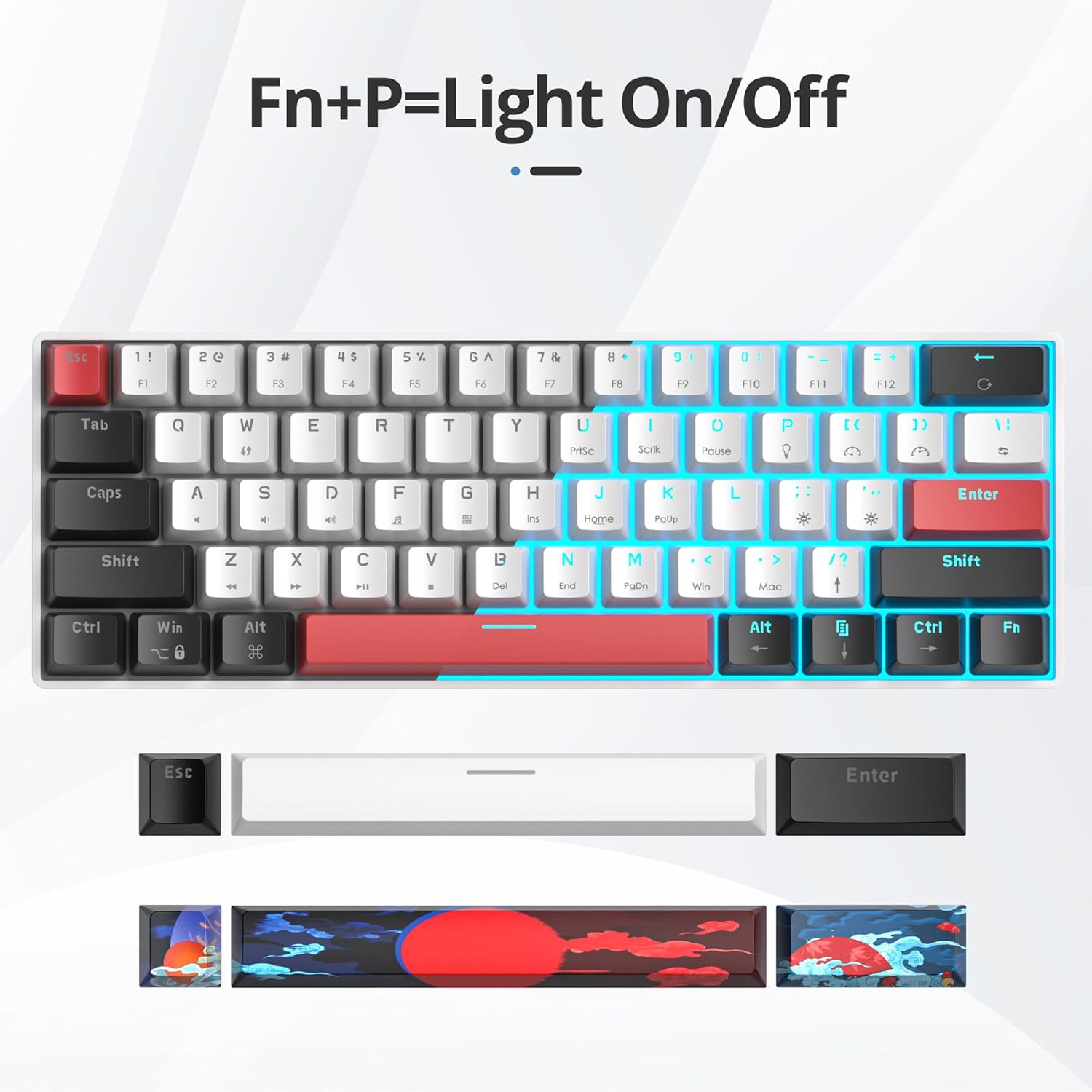 Keyboard Backlight Control Fn+P