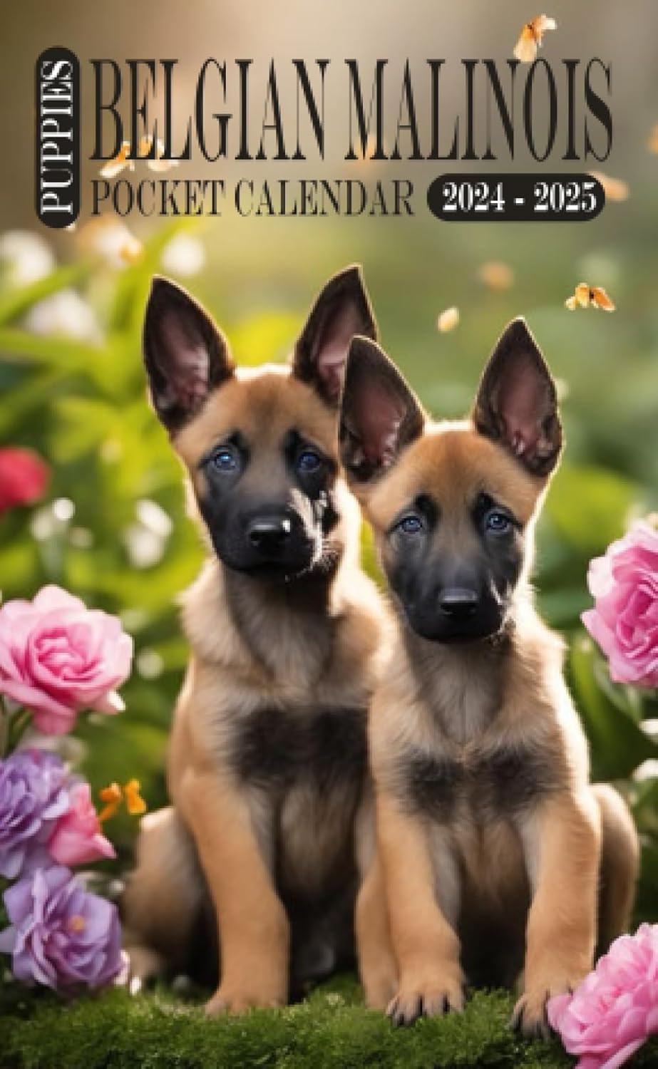 20242025 Belgian Malinois Puppies Pocket Calendar Small