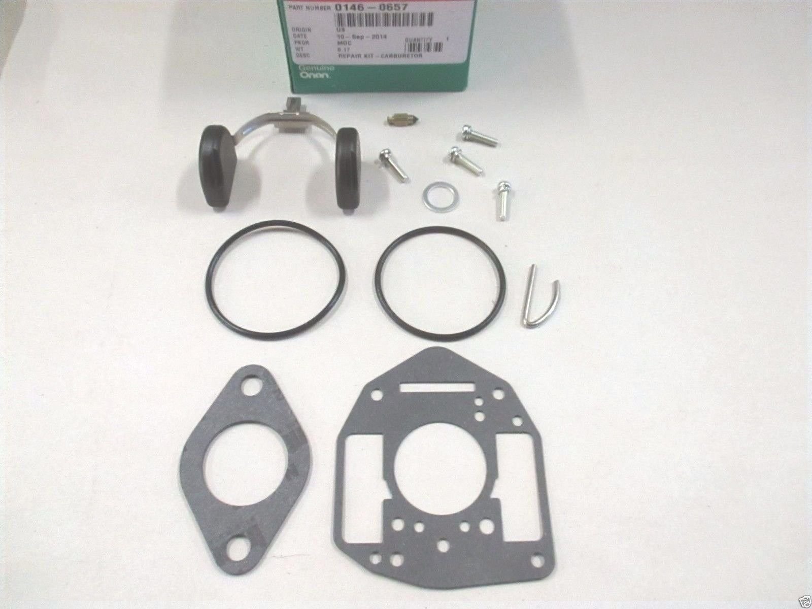 Onan Genuine 1460657 Carburetor Repair Rebuild Kit for P216G P218G P220G P224G