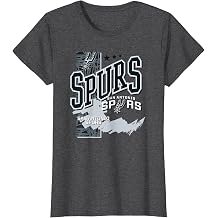 NBA Official San Antonio Spurs Barred Player T-Shirt