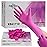 FINITEX Nitrile Disposable Latex-Free Gloves - 3.5mil 100PCS/Box Powder-Free 9inch Guantes de Nitrilo Cleaning Medical Exam Food Cooking Glove(100, X-Small)
