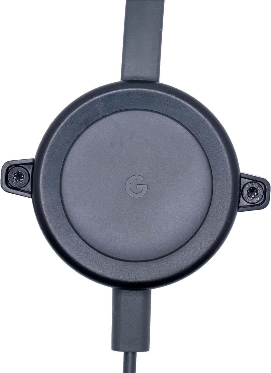 Solvacom Chromelock Secure TV Mount for Google Chromecast (3rd Generation ONLY) - Device Receiver Enclosure Anti-Theft Outlet TV Mounting Kit Cast Box for Hotel, Business