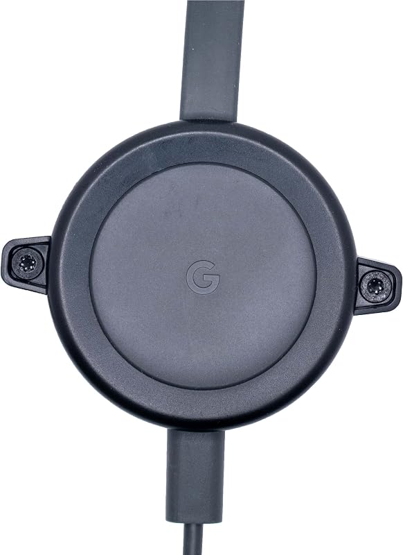 Solvacom Chromelock Secure TV Mount for Google Chromecast (3rd Generation ONLY) - Device Receiver Enclosure Anti-Theft Outlet TV Mounting Kit Cast Box for Hotel, Business