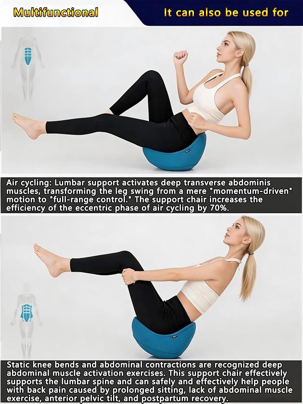 FUYIOEX Multi-Functional Stretcher for Legs, Back, and hips; Suitable for Ballet, Dance, Yoga, and Flexibility Training. Relieves Leg and Back Muscle Soreness. Mini, Lightweight, and Portable (Black) by FUYIOEX - Used condition - Image 5