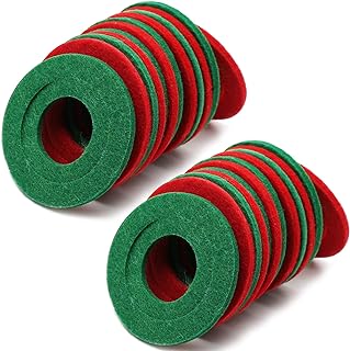 Battery Terminal Anti Corrosion Washers Fiber - Battery washers Battery Terminal Protector Car Battery Corrosion prevention shim (24, Red)