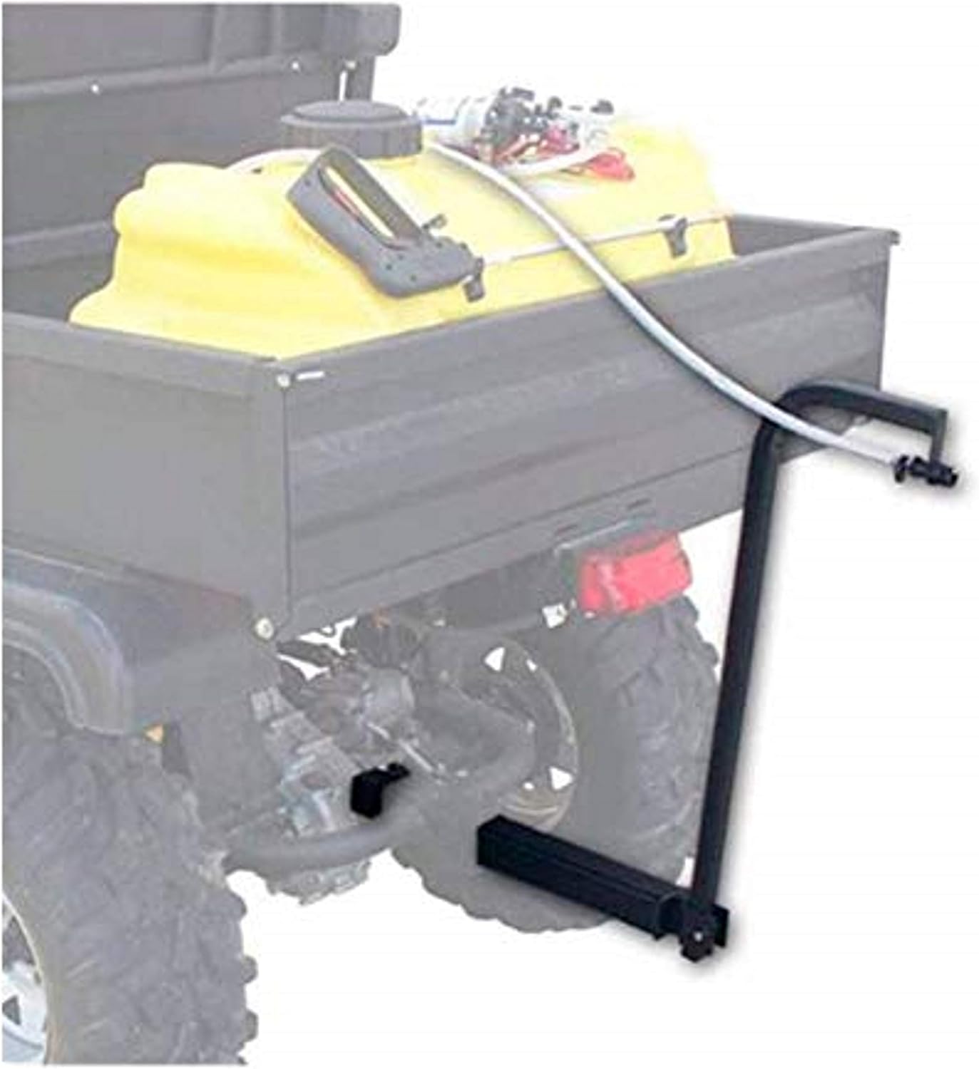 Great Day Plot-Pro UTV Boomless Sprayer Kit 1.25" Receiver with 25' Tip - Rcvr Bar, Long J-Bar, Nzl, Hose - Tank and Pump NOT Included, PLP925-UTV-1.25