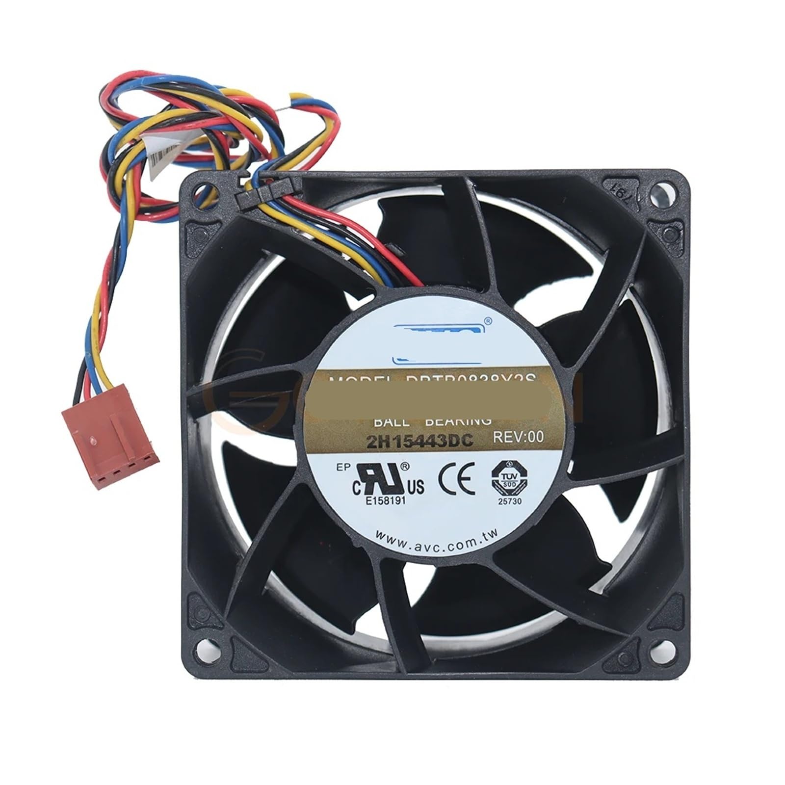 Ventilateur de refroidissement PWM 4 fils DBTB0838Y2S grand flux 8038