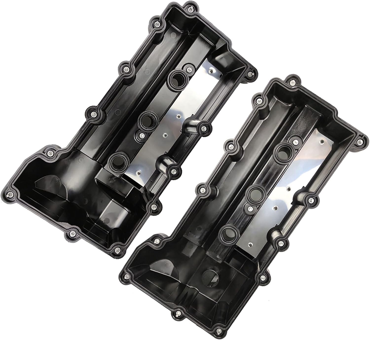 Left & Right Engine Valve Cover For 2007-2010 Chrysler 300 Sebring 2007-2010 Dodge Avenger Charger Journey 2008 Magnum V6 2.7L [4892186AB][4892185AC][4892186AA]