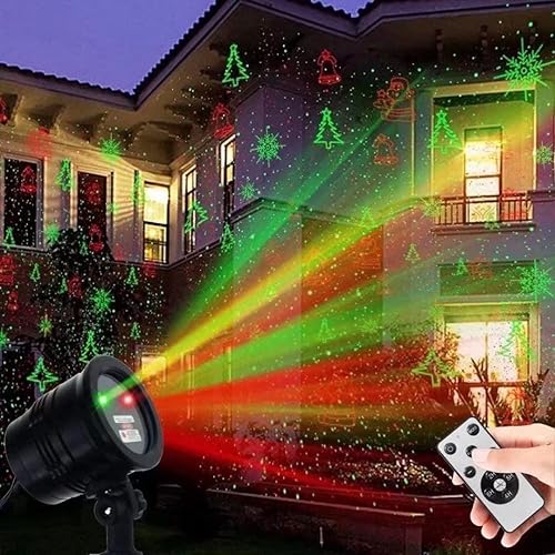 Christmas Projector Lights Outdoor, Led Christmas Laser Lights Landscape Spotlight