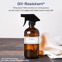 Vista 7 de Avery Durable Waterproof Rectangle Labels, Sure Feed Technology, 1" x 2", 600 Total, Oil and Tear-Resistant Waterproof Labels, Print-to-The-Edge