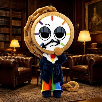 Dandy's World Plush, 10.6 inch Squirm from Dandys World Plushies Toys, Soft Stuffed Figure Doll for Fans, Stuffed Horror Game Figure Toy for Kids Boys Girls and Adult (Dyle)