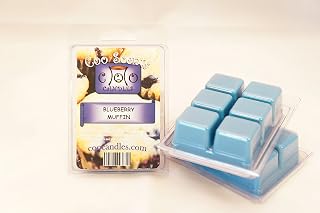 3 Pack Soy Blend Coo Candles Wickless Candle Bar Wax Melts - Blueberry Muffin (3)