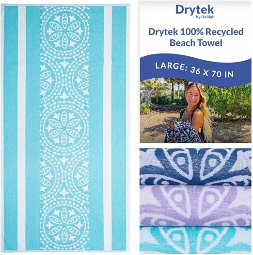 Delilah Home Drytek Beach Towel - Thumbnail 3
