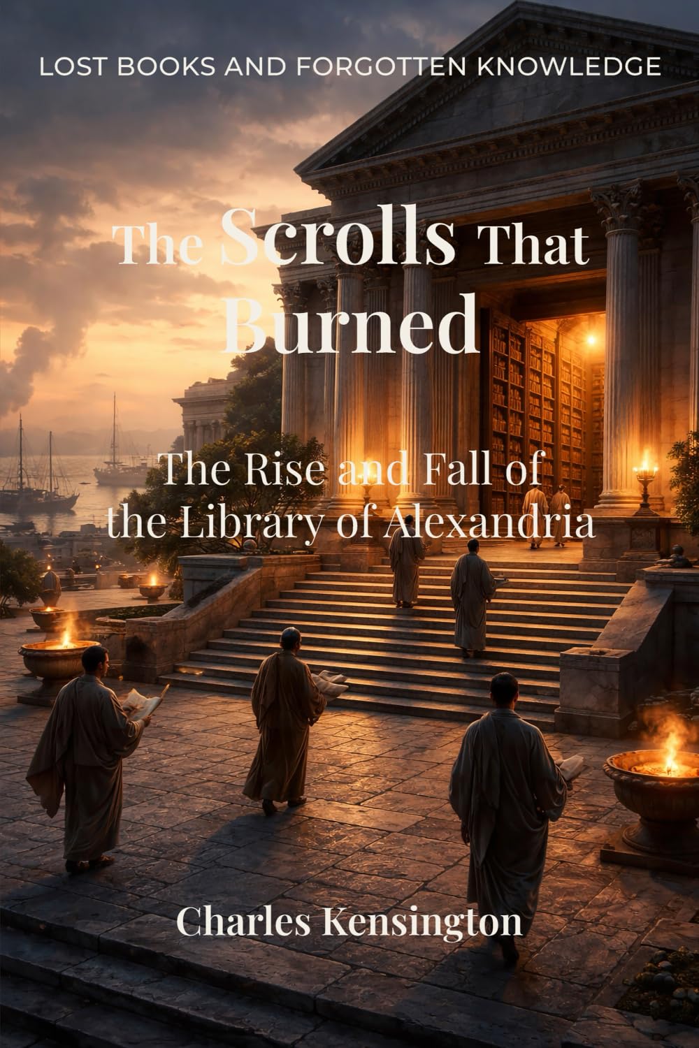 The Scrolls That Burned: The Rise and Fall of the Library of Alexandria (Lost Books and Forgotten Knowledge)