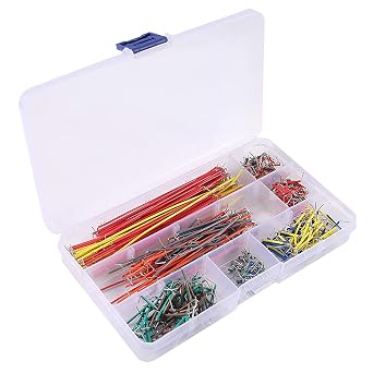 560PCS Jumper Wire Kit,14 Lengths Assorted Preformed Jumper Wire for Breadboard Prototyping Solder Circuits with Box