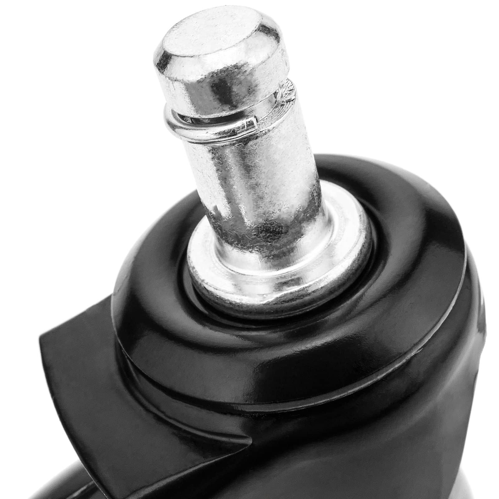 PrimeMatik - Rotelle pivotanti Ruote Industriale di Poliuretano Senza Freno 75 mm M11 5-Pack