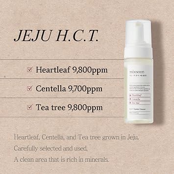 H.C.T. Bubble Cleanser - Gentle AHA/BHA Hydrating Face Wash, 150ml
