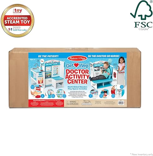 Miniatura 3 de Melissa & Doug Centro de actividades para médicos