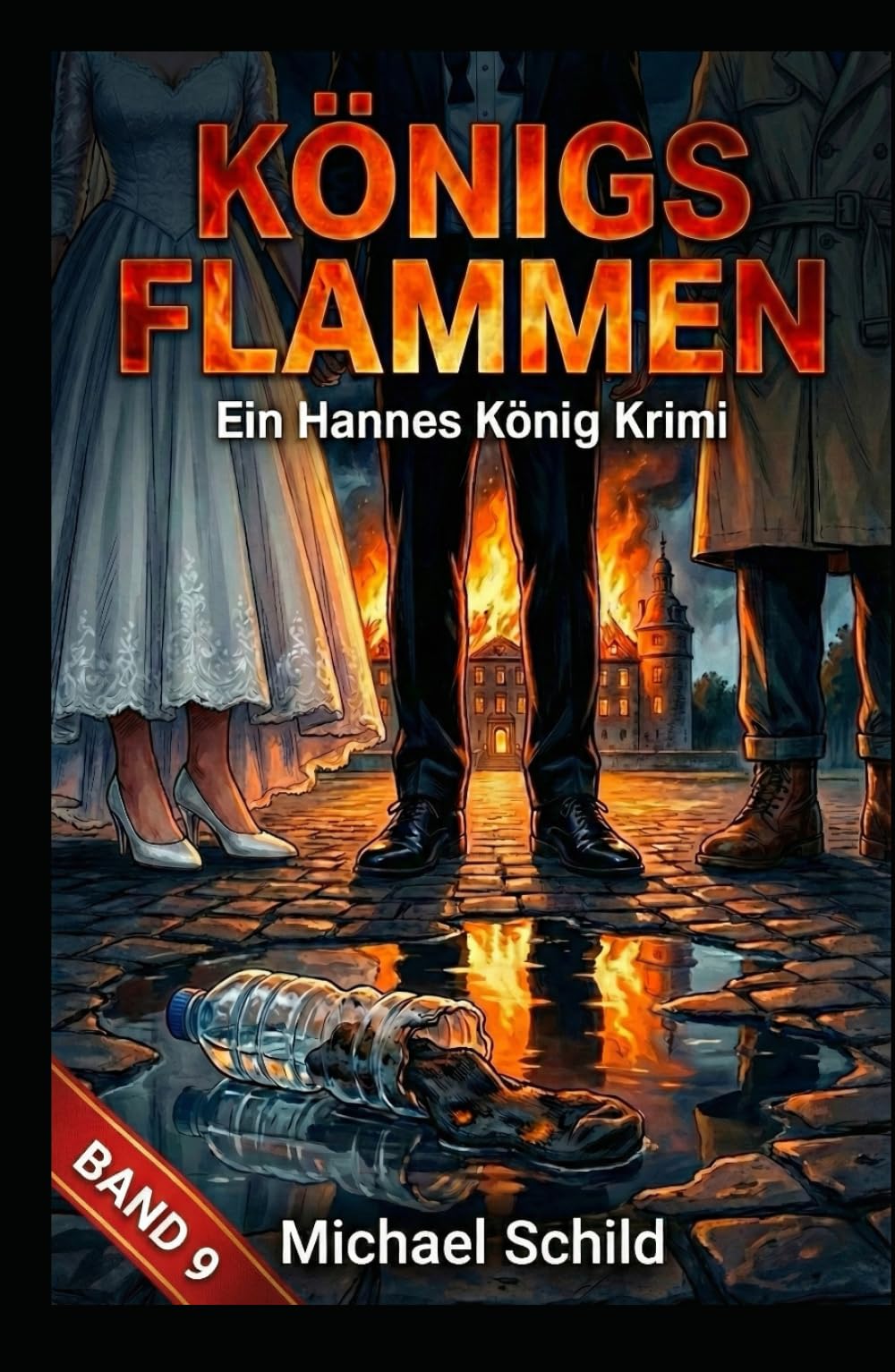 KÖNIGS FLAMMEN: Ein Hannes König Krimi Band 9