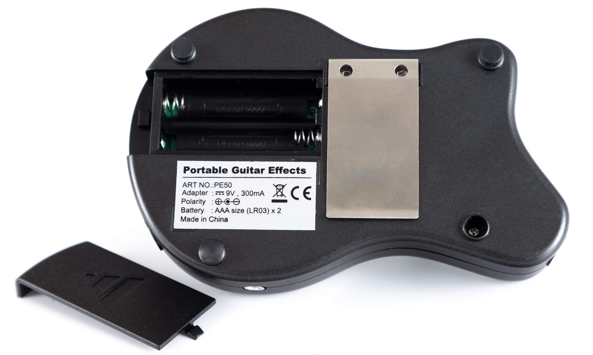 Rocktile GP-10 / BB-860A Gitarren Amp Set - Kopfhörerverstärker mit 6 hochwertigen Amp-Models und weiteren Funktionen - Bluetooth® Lautsprecher mit Akku - 5" Fullrange Lautsprecher - Schwarz