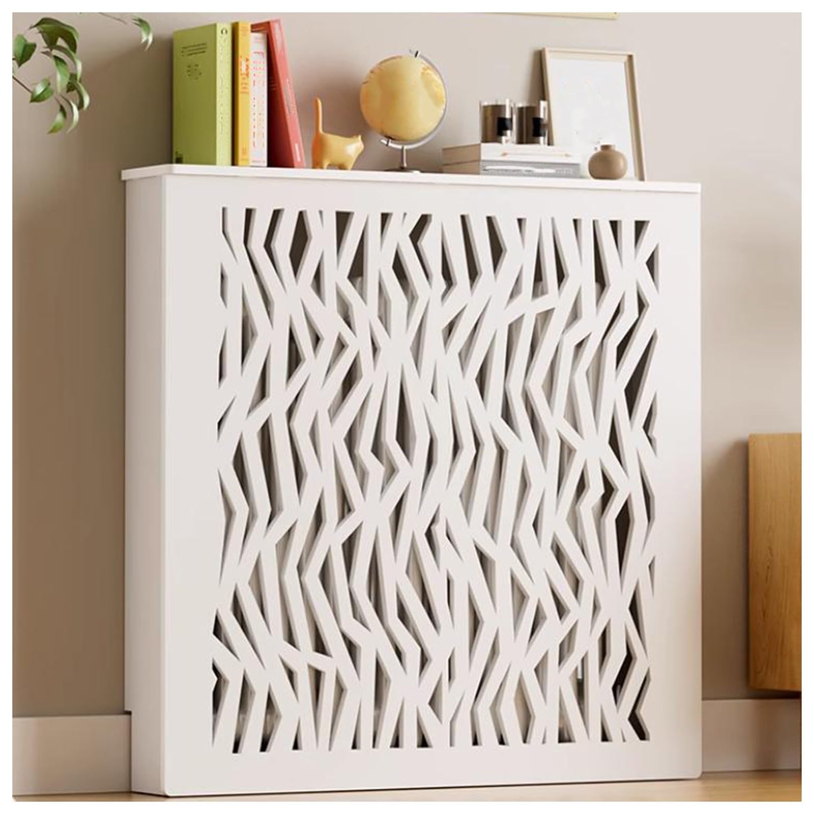 Cache radiateur design pour harmoniser le salon et la chambre