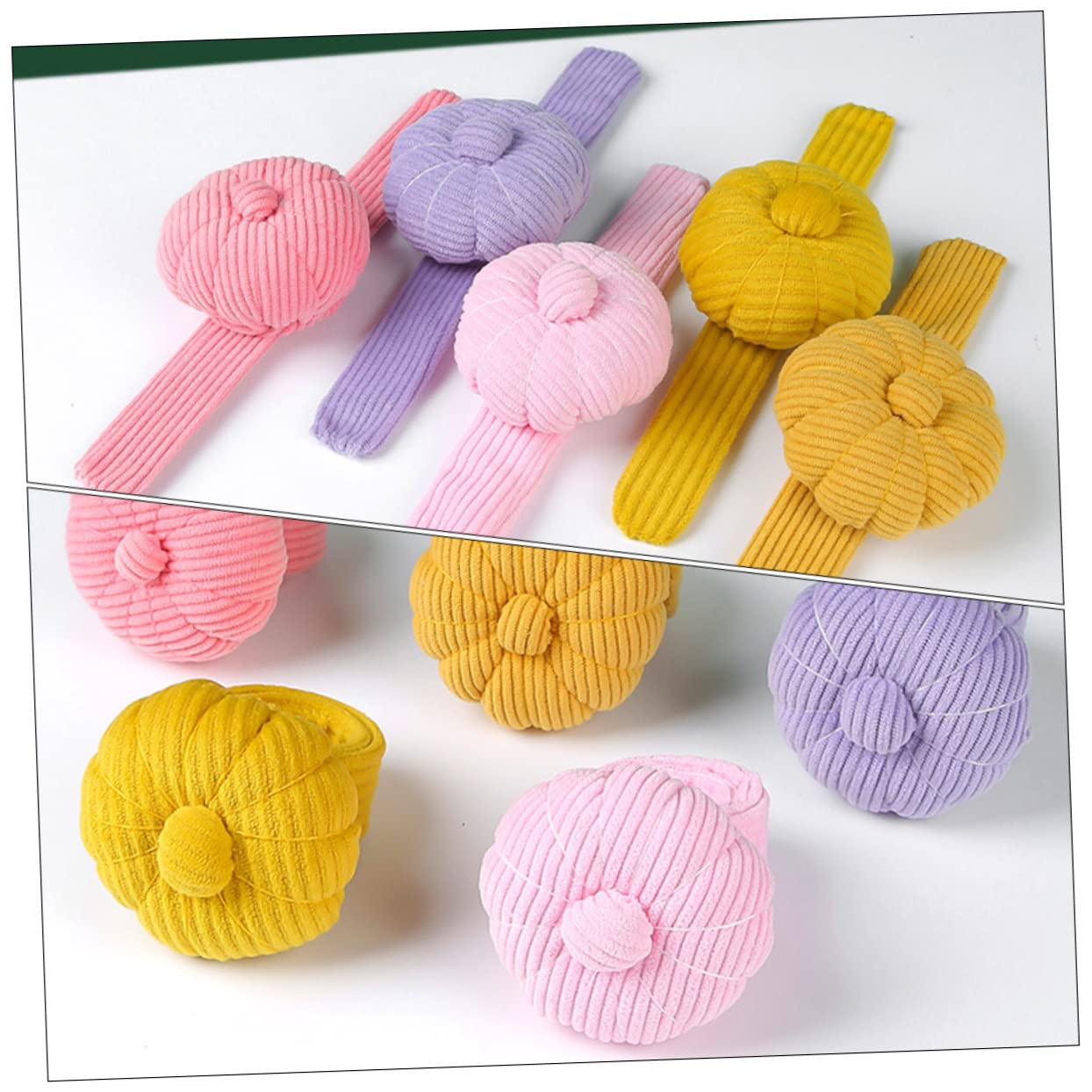 Lurrose 5piezas Alfiletero Portátil Diseño De Calabaza Cojín Para Agujas De Coser Práctico Para Manualidades Casa