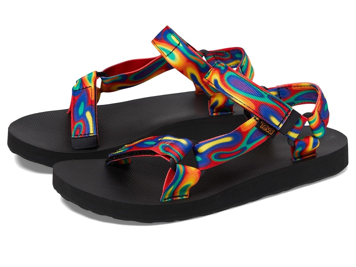 Amazon.com | Teva Unisex Original Universal Rainbow Sandal