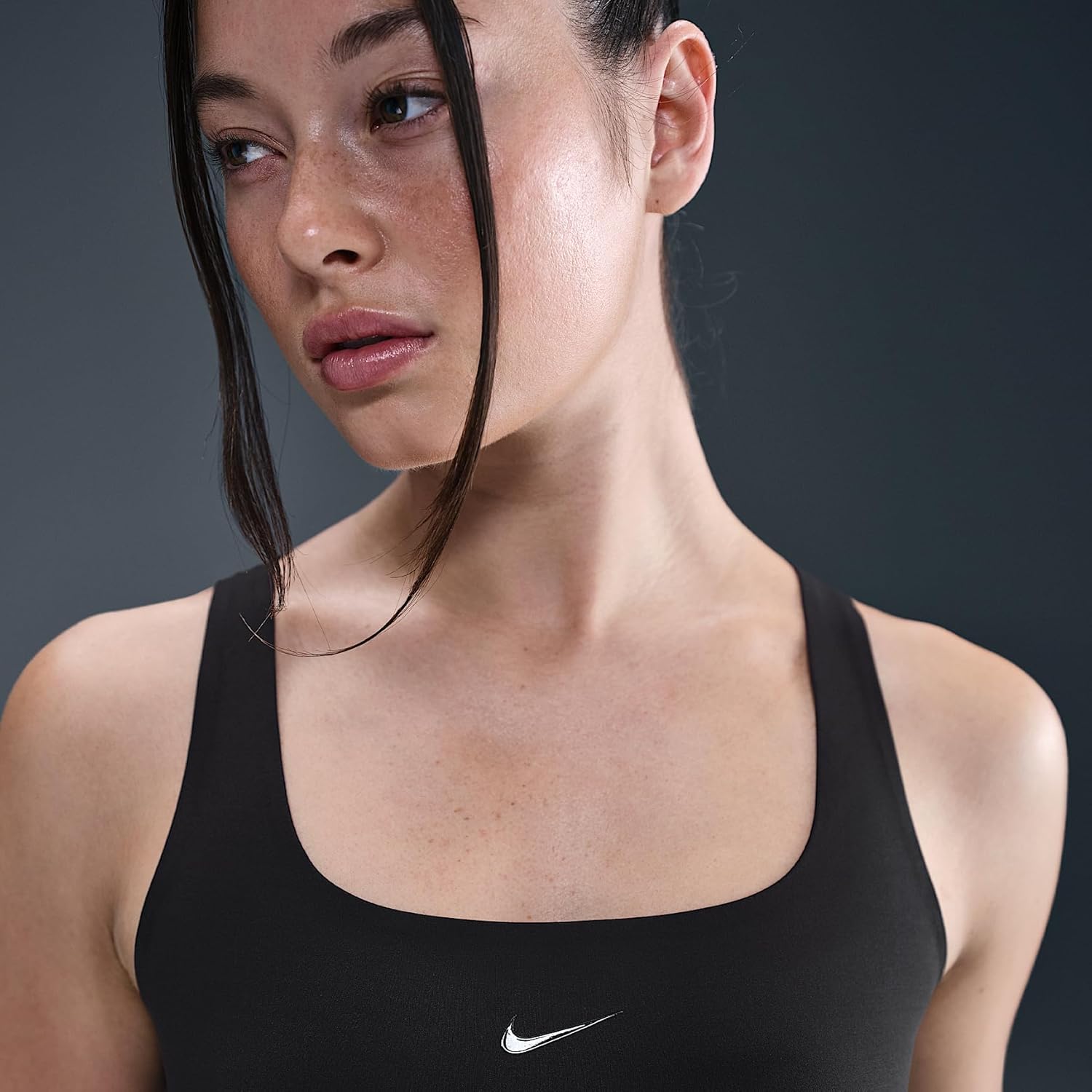 Nike Form Women's Tank Top (Black/Smoke Grey/Dark Smoke Grey)