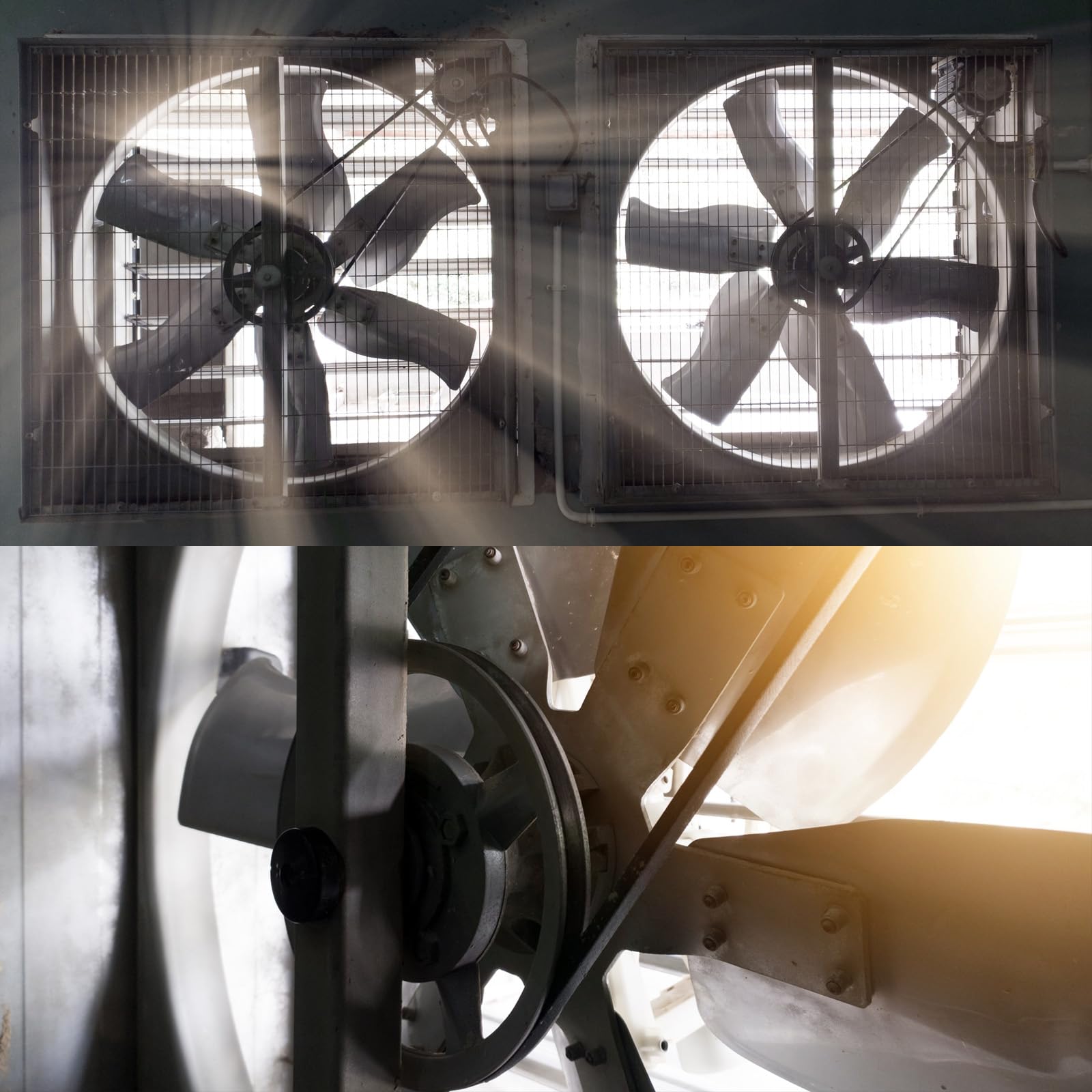 QUARKZMAN 2pz B96 1/2 Cinghia in Gomma, Cinghia a Sezione B 99.2" Circonferenza Esterna x 0.67" Larghezza x 0.43" Spessore, Cinghia di Trasmissione di Potenza Industriale, Nera