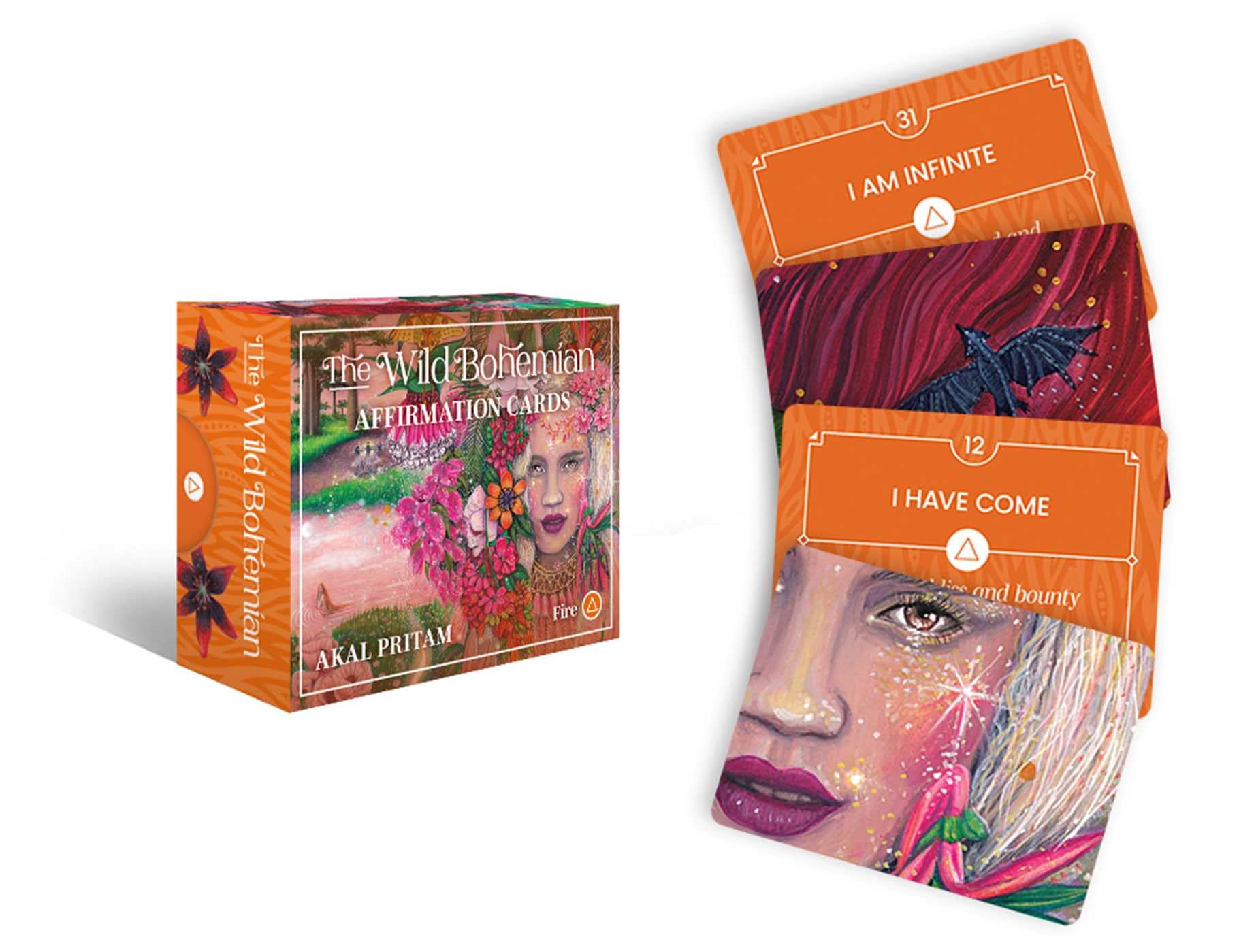 Wild Bohemian: Affirmation cards (Rockpool Mini Cards)