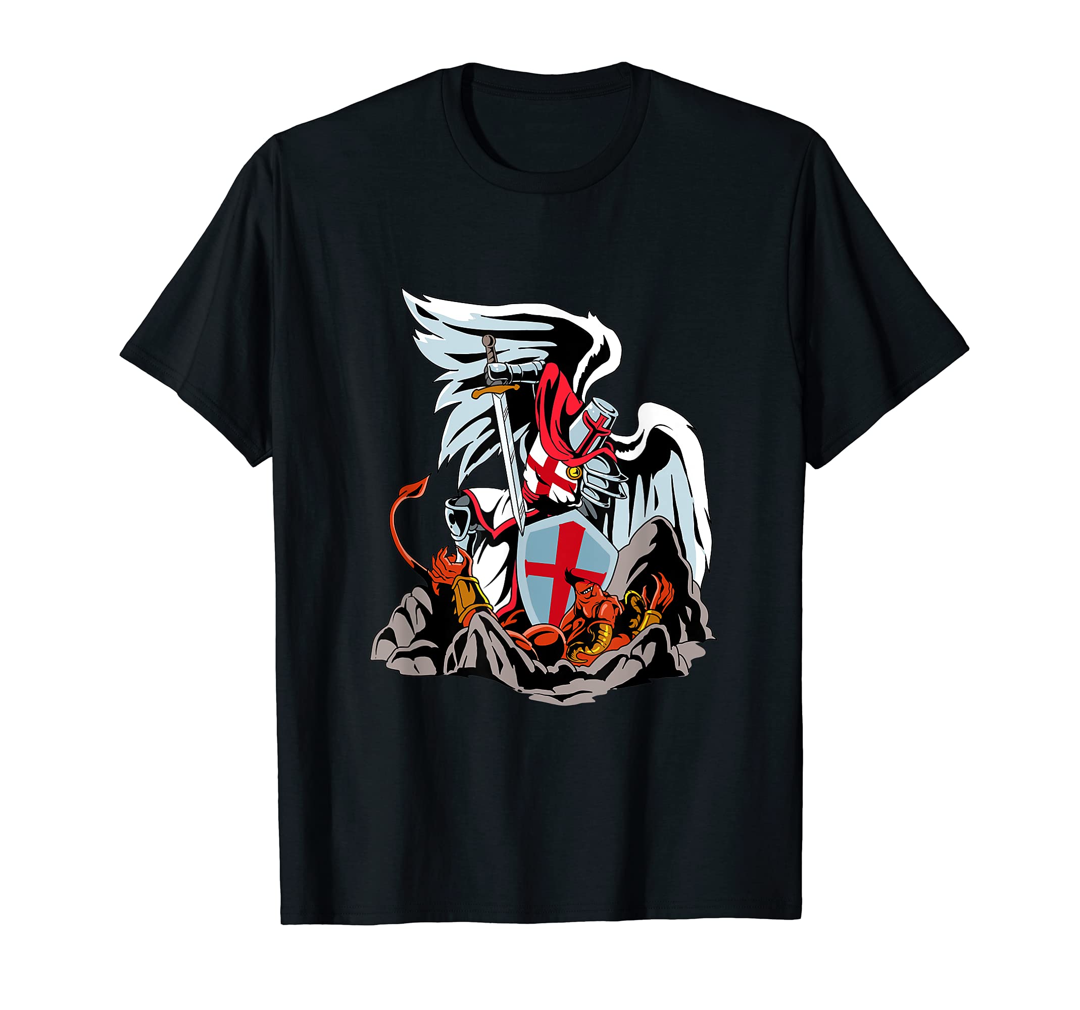 Christian Warrior Templar GiftsKnight Templar Crusader Warrior T-Shirt
