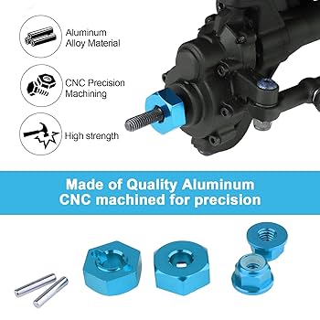 Amazon.com: Hobbypark 12mm Aluminum Wheel Hex Drive Hub