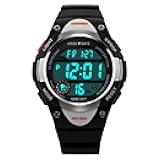 cofuo Boys Girls Sport Digital Watch, Kids Outdoor Waterproof Electronic Watches with LED Alarm Stopwatch
