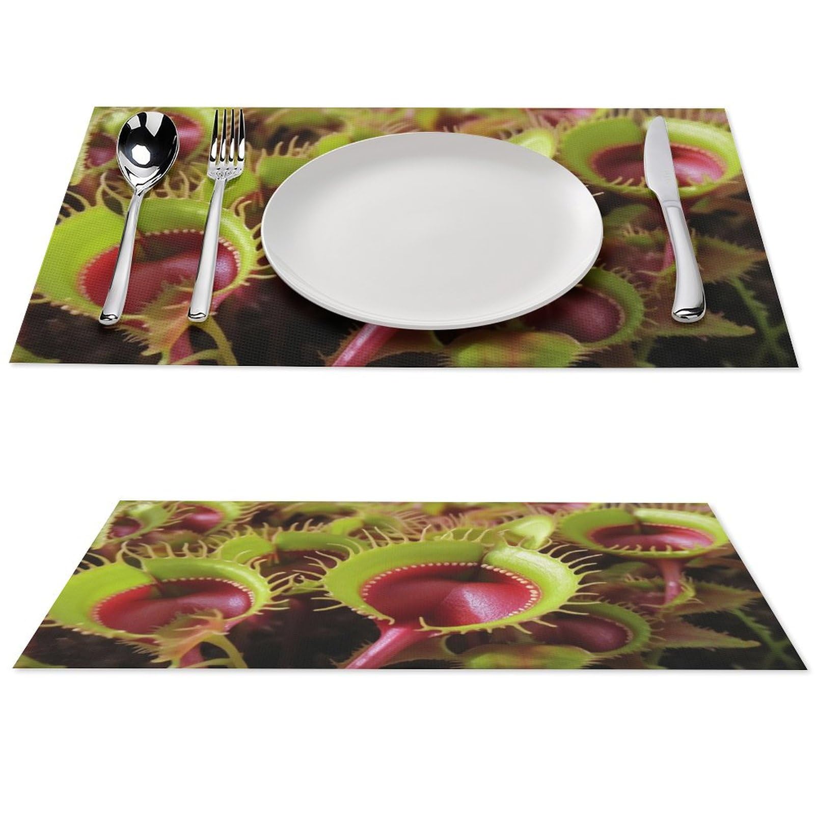 Set de table carnivores résistant à la chaleur lot de 6 design