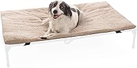 Vista 1 de K&H Pet Products Dog Cot Pad (Cot Sold Separately), Pillow-Top Comfort Bed for K&H XL Elevated Dog Beds, Soft & Fluffy, Secure Fit Straps, Machine